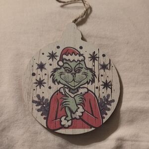 Grinch Christmas Ornament